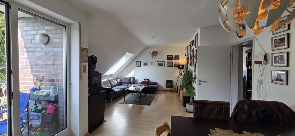 Wohnzimmer (Foto1) Maisonettewohnung M�nchengladbach / Eicken