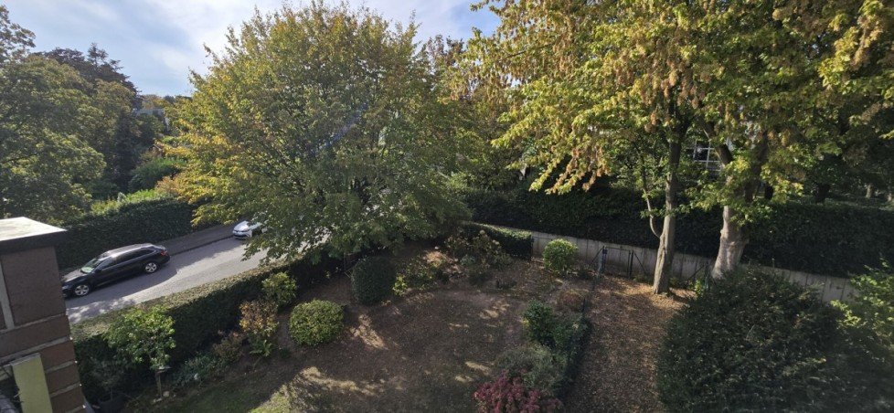 Aussicht vom Balkon Maisonettewohnung M�nchengladbach / Eicken